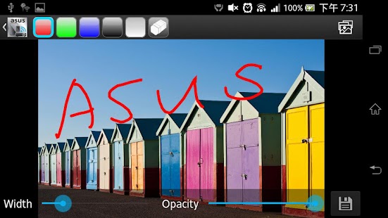 ASUS Wi-Fi Projection Screenshot