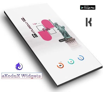 eXoduX Widgets Imperial voor KWGT v9.5 [Betaald] 5