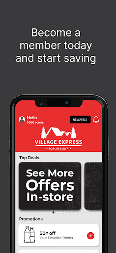 Android application Village Express screenshort