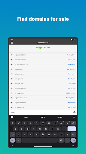 Instant Domain Search