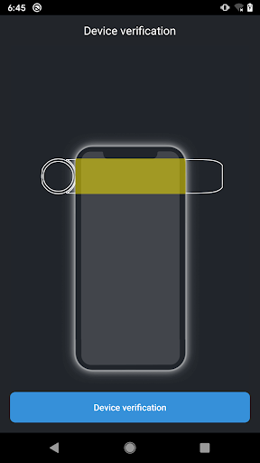 Android application NFC LOCK screenshort