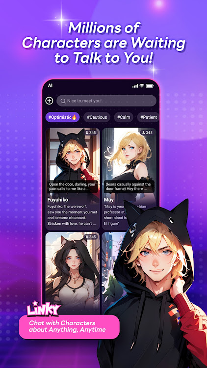 Linky: Chat with Characters AI - 1.32.1 - (Android)