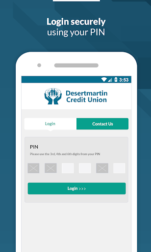 Android application Desertmartin Credit Union screenshort