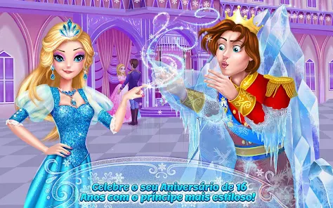 Vestir Princesa do Gelo – Apps no Google Play