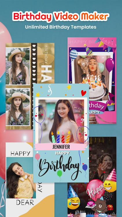 Birthday Video Maker With Song - 8.3 - (Android)