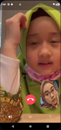 Android application Fake Video Call Aishwa Nahla screenshort