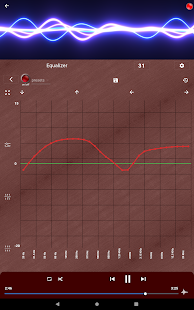 Audio Visualizer Music Player Bildschirmfoto