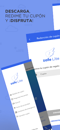 Android application Zafe Lite screenshort