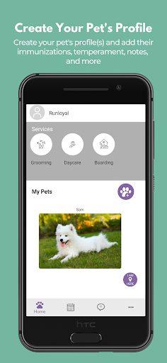 Android application Lets Go Canine screenshort