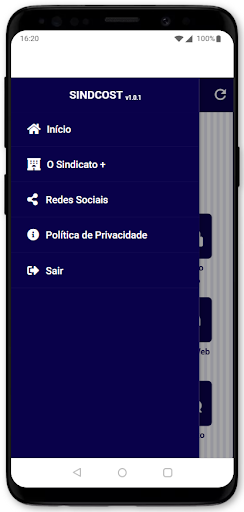 SINDCOST Screen 2