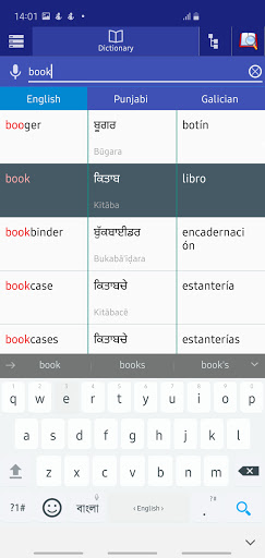 Punjabi Galician Dictionary