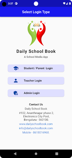 Daily School Book Screen 3