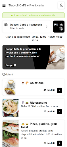 Staccoli Caffè Screen 2