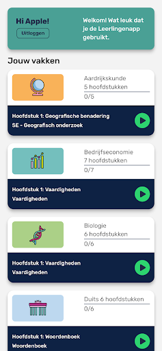 Android application Lyceo screenshort