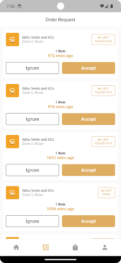 Smashwise-Logistics Partner Screen 2