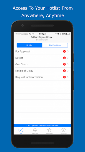 Android application RIB CX screenshort