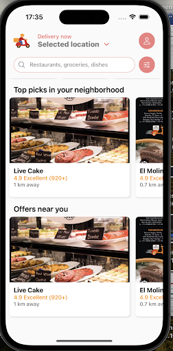 Simple Delivery Screen 3