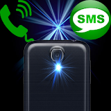 Flash alert on Call and SMS ++ icon