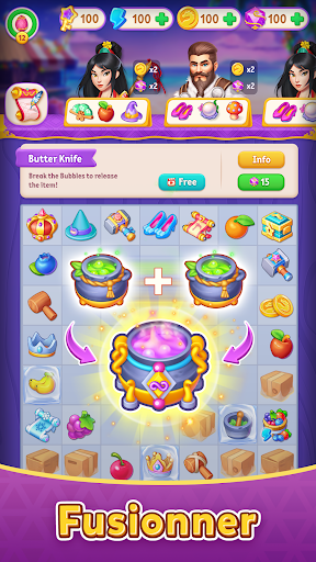 Aperçu de l'application