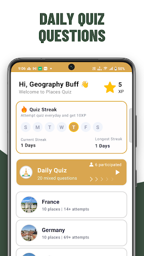 Places Quiz - Guess Landmarks