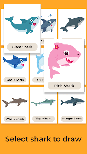 Shark Draw Step by Step Screen 2