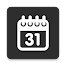 Simple Calendar Widget Black