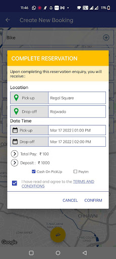 B4E, Operations Management App Screen 2