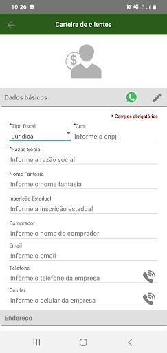 SisPed Força de Vendas Screen 3