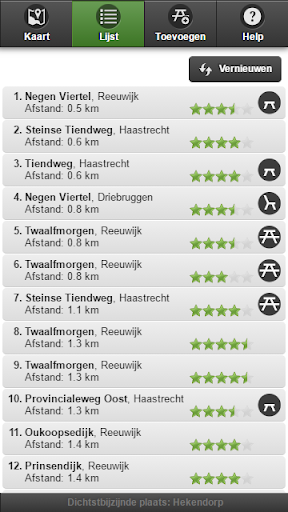 Alle bankjes Screen 2