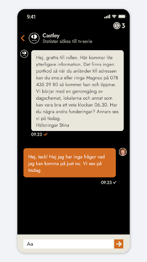 Android application Mobile Casting screenshort