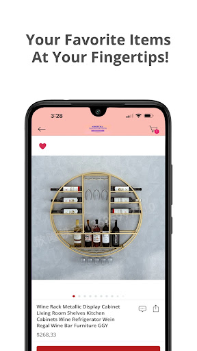 Sandrel Online Store Screen 3