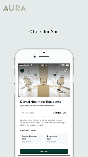 Aura: By Livewell Screen 3