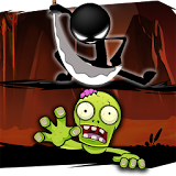 Stickman Ninja Clash Zombies icon