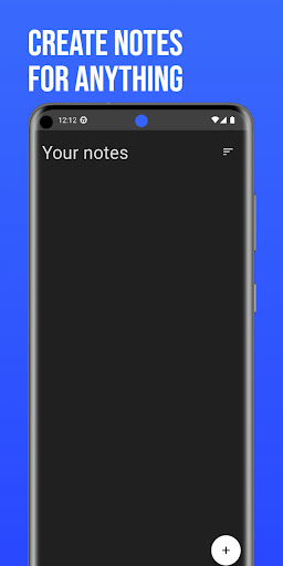 Android application Notes screenshort