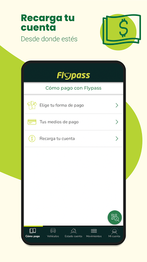 Android application Flypass screenshort