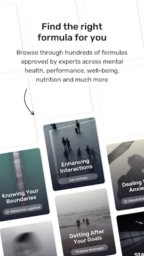 Screenshot of MENTOR360: Forming new habits