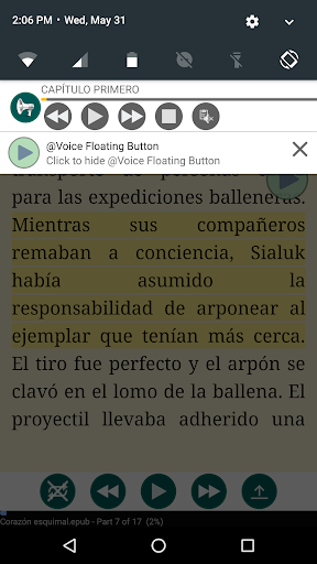 @Voice Floating Button Plugin Screen 3