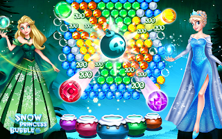 Snow Princess Bubble ❄❄ - Screenshot 2