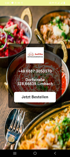 Android application La Vita Bistro Restaurant screenshort