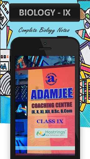 Android application Adamjee Biology IX screenshort