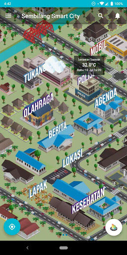 Android application Sembilang Smart City screenshort