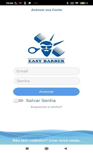 Android application Easy Barber - APP DO CLIENTE screenshort