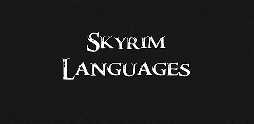 Skyrim Languages