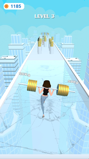 Weight Runner: Muscle Race 3D Screen 2