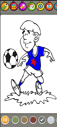 Football Coloring Book