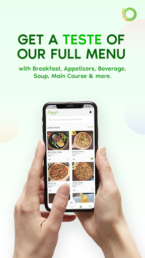 Android application The Organic Dine screenshort