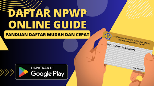DAFTAR NPWP ONLINE Guide