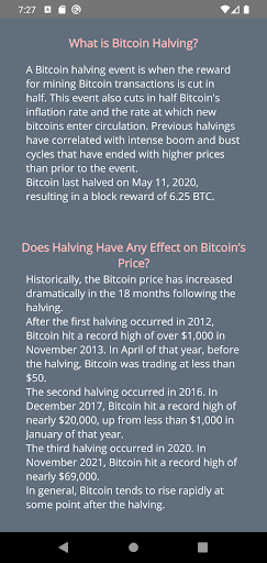 Bitcoin Halving Screen 2