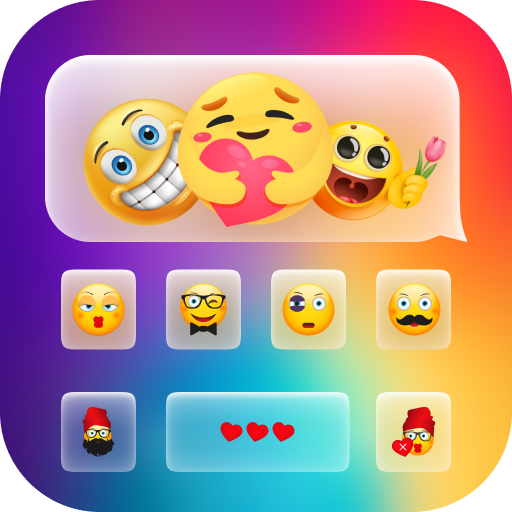zEmoji: Emoji Keyboard - Maker Themes, Fonts, GIFs Laai af op Windows