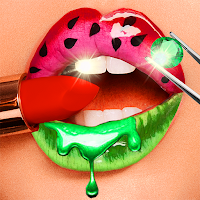 Lip Art Lipstick Makeup Game